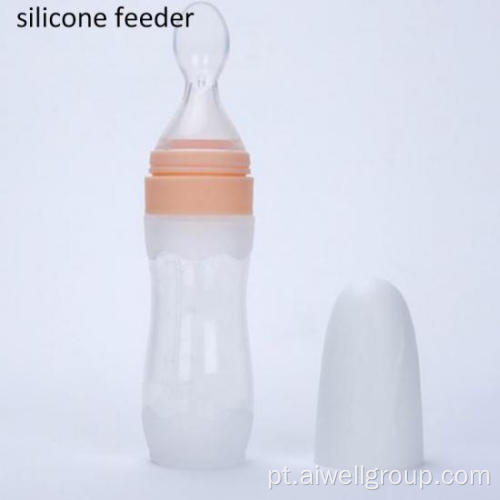 Silicone Baby Squeeze desmame alimentador